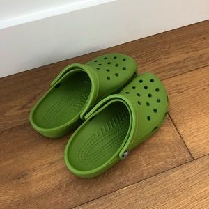 Green Crocs